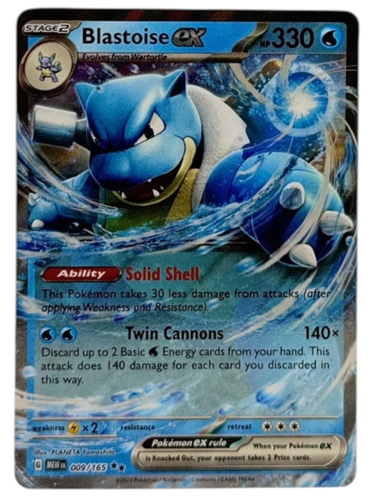 151 - Blastoise Ex #009/165