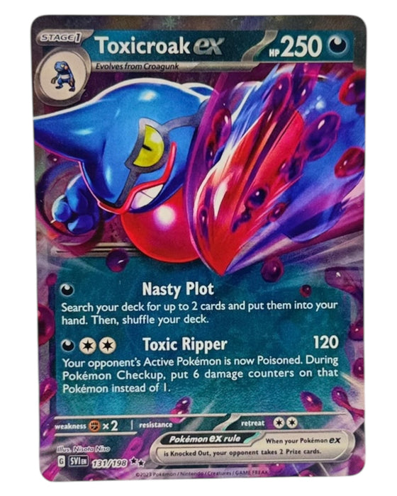 SV1 - Toxicroak EX #131/198