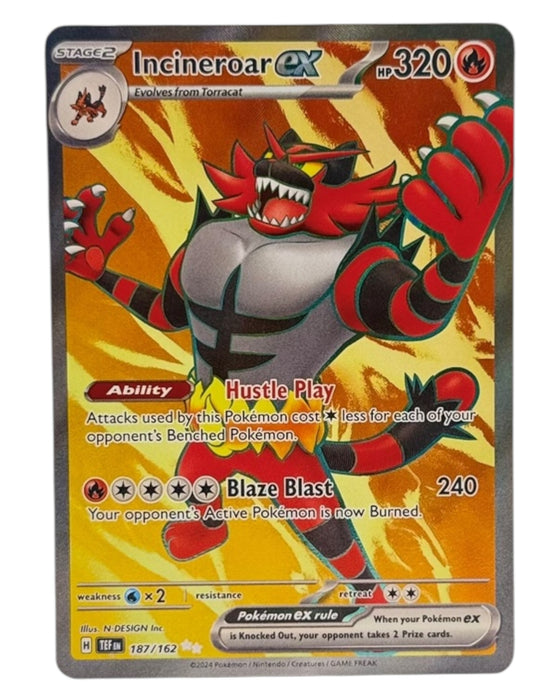 TEF - Incineroar EX #187/162